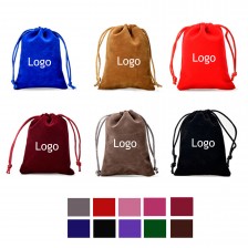 Velvet Drawstring Gift Bag Pouches 